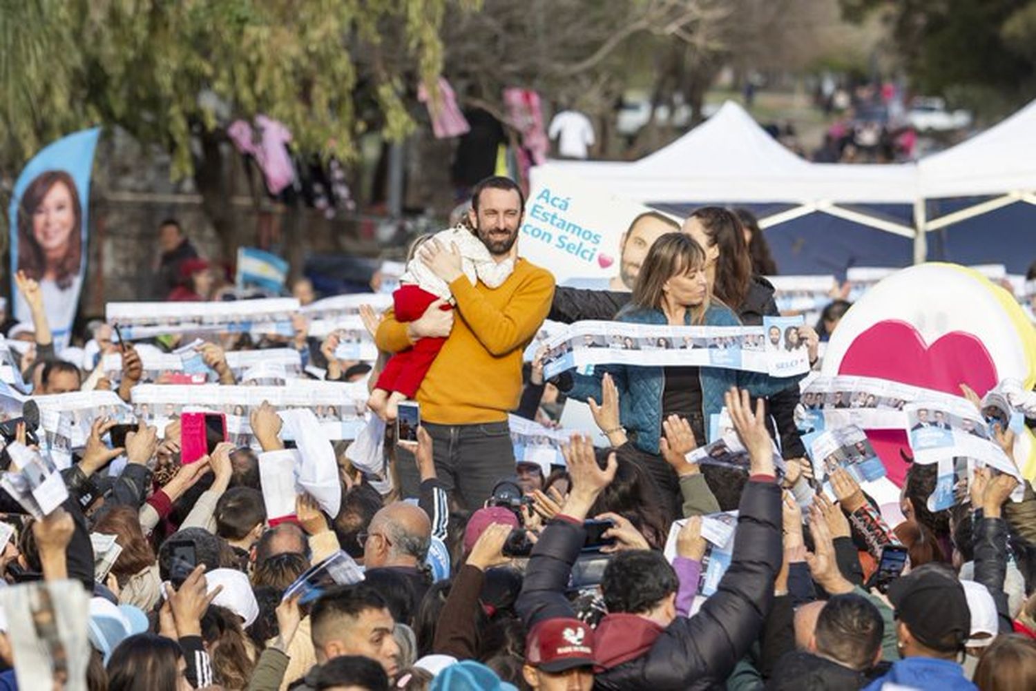 Damián Selci, de La Cámpora, arrasó en Hurlingham: "Vamos a gobernar para todos y todas"