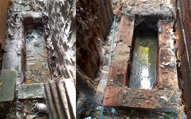 Los Aromitos: “Todo el barrio con las cloacas tapadas”