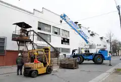 Desmantelan la planta de Metalúrgica Tandil y trasladan la chatarra hacia Mar del Plata