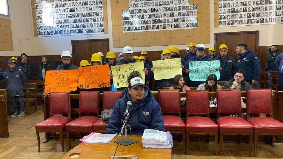 MTE: "A nosotros no nos han cedido tierras, lo único que nos cedieron es la obra para la escuela 19"