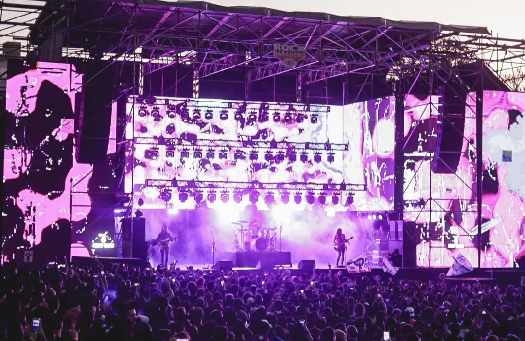 Las puertas del anfiteatro abrían a las 15.00. Foto: Rock en Baradero.