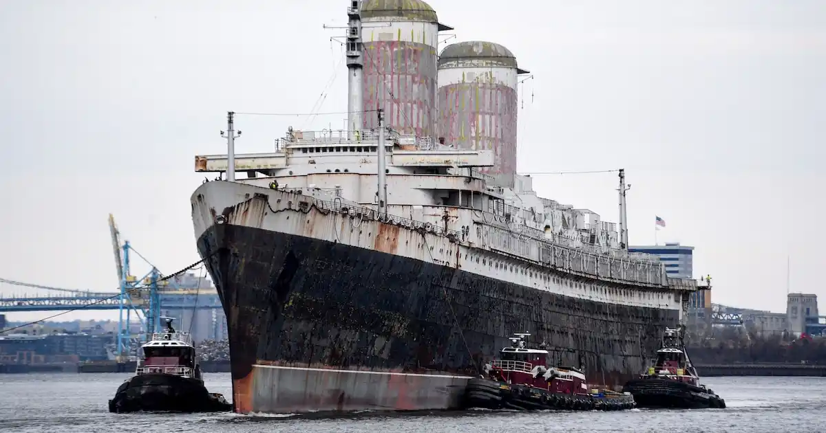 El histórico SS United States será hundido en noviembre para crear el mayor arrecife artificial del mundo
