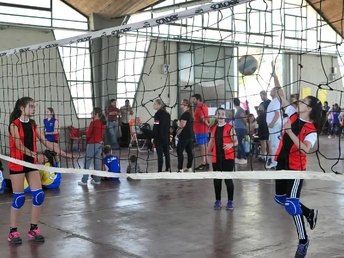 Encuentro de mini vóley