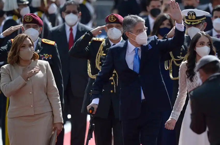 Guillermo Lasso asumió la presidencia de Ecuador