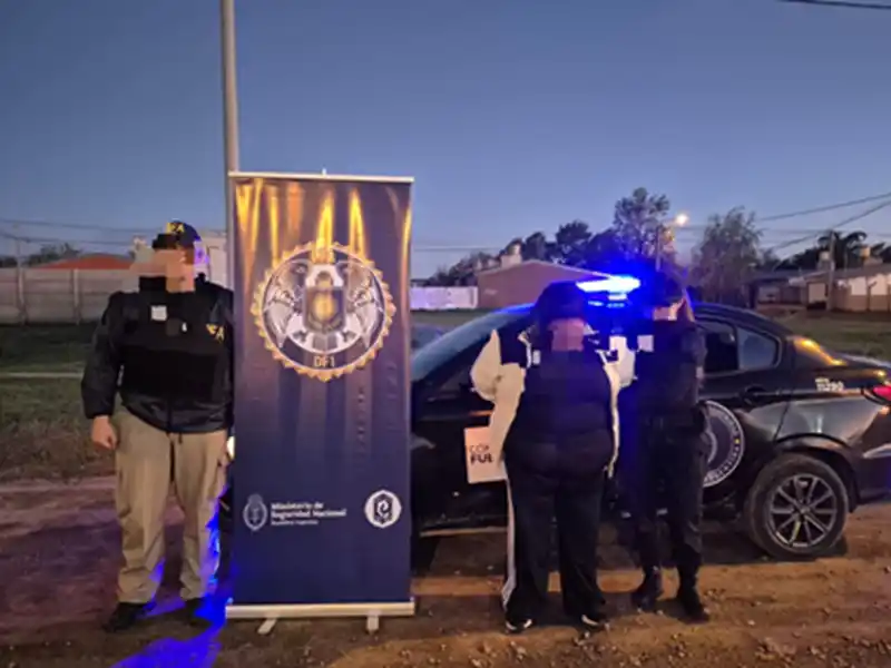 Una mujer terminó detenida.