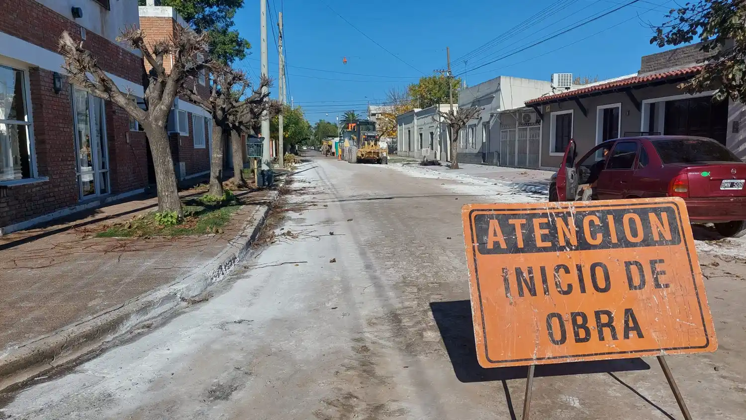 Comenzó la repavimentación de 24 cuadras en la zona de Obligado y Aníbal de Antón