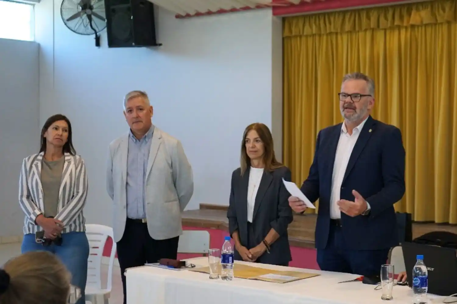 Avanza la reparación edilicia en la Escuela Nº 60 “Bicentenario” de Crespo