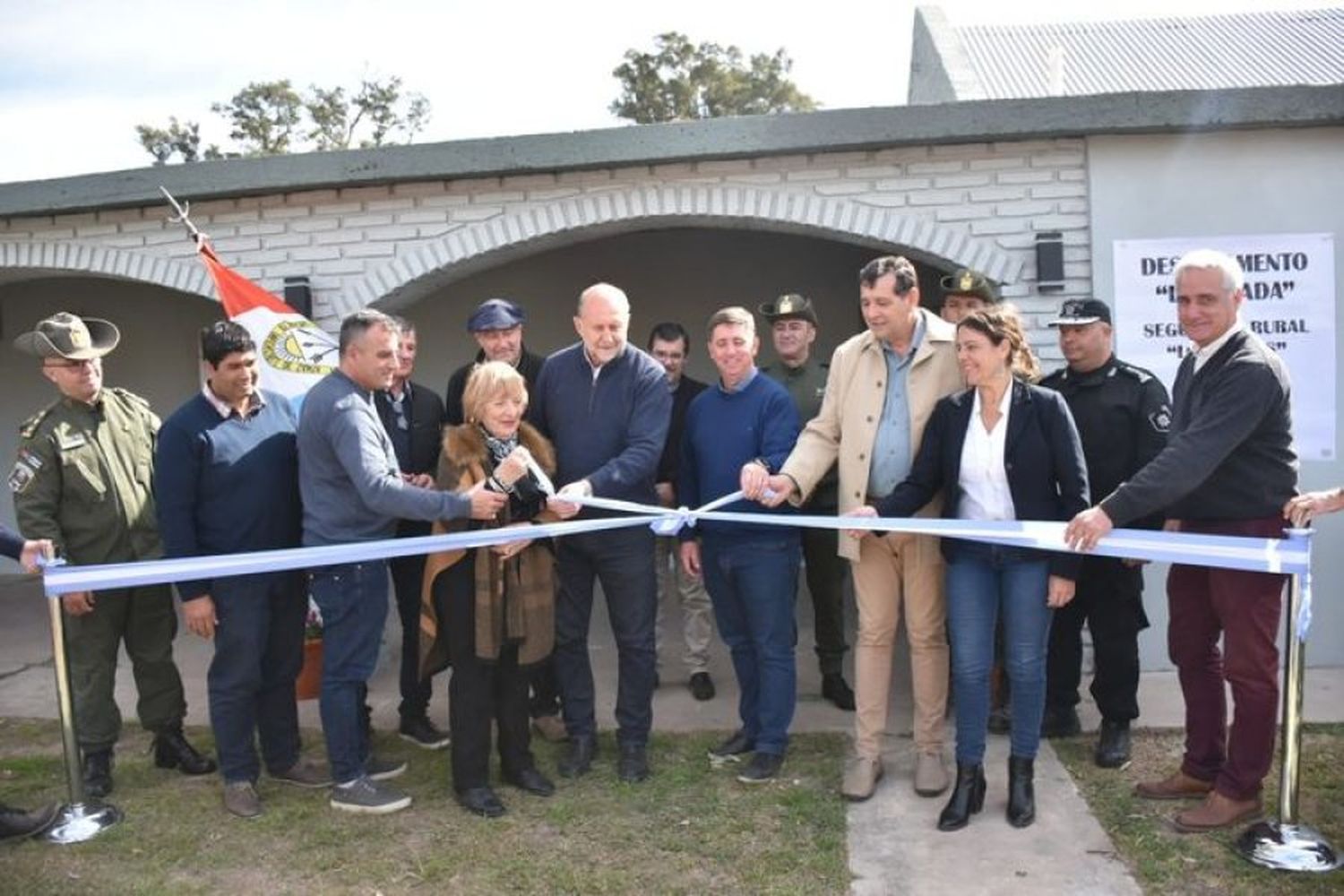 Inauguraron el nuevo destacamento de la Guardia Rural “Los Pumas” en La Pelada