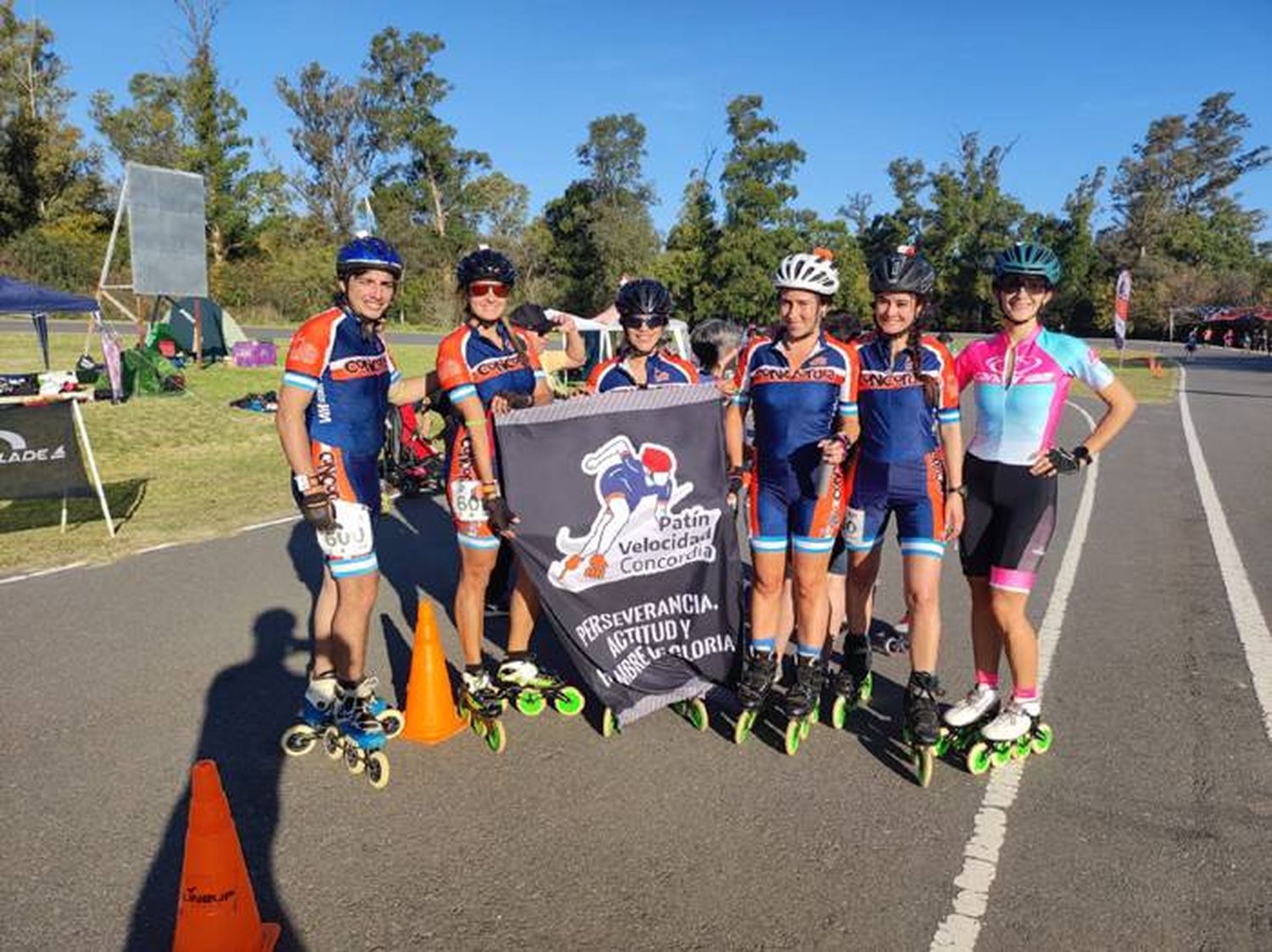 Destacada participación de  patinadores locales en Ezeiza