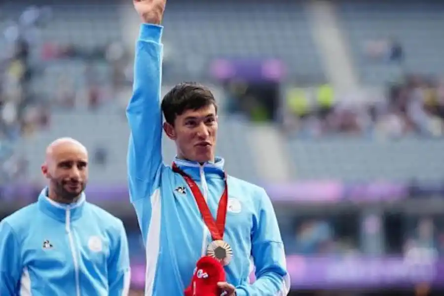 Fernando Vázquez le dio otra medalla a Argentina en los Paralímpicos