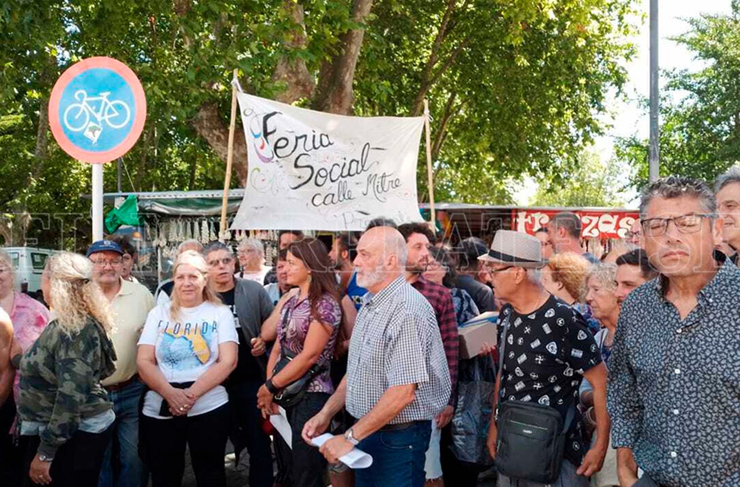 Feria Social Mitre: "Queremos trabajar en un marco legal"