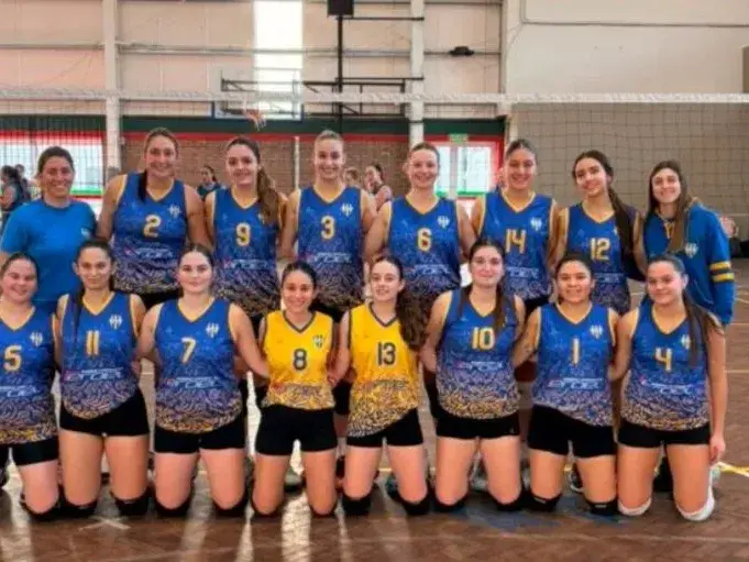 La 1° División de vóley femenino de Almagro: Foto:  almagro_rafaela