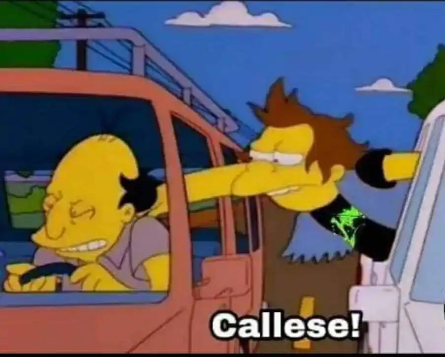 A lo Simpson en Bogotá: «calvazo» evita pelea entre conductores (+ video)