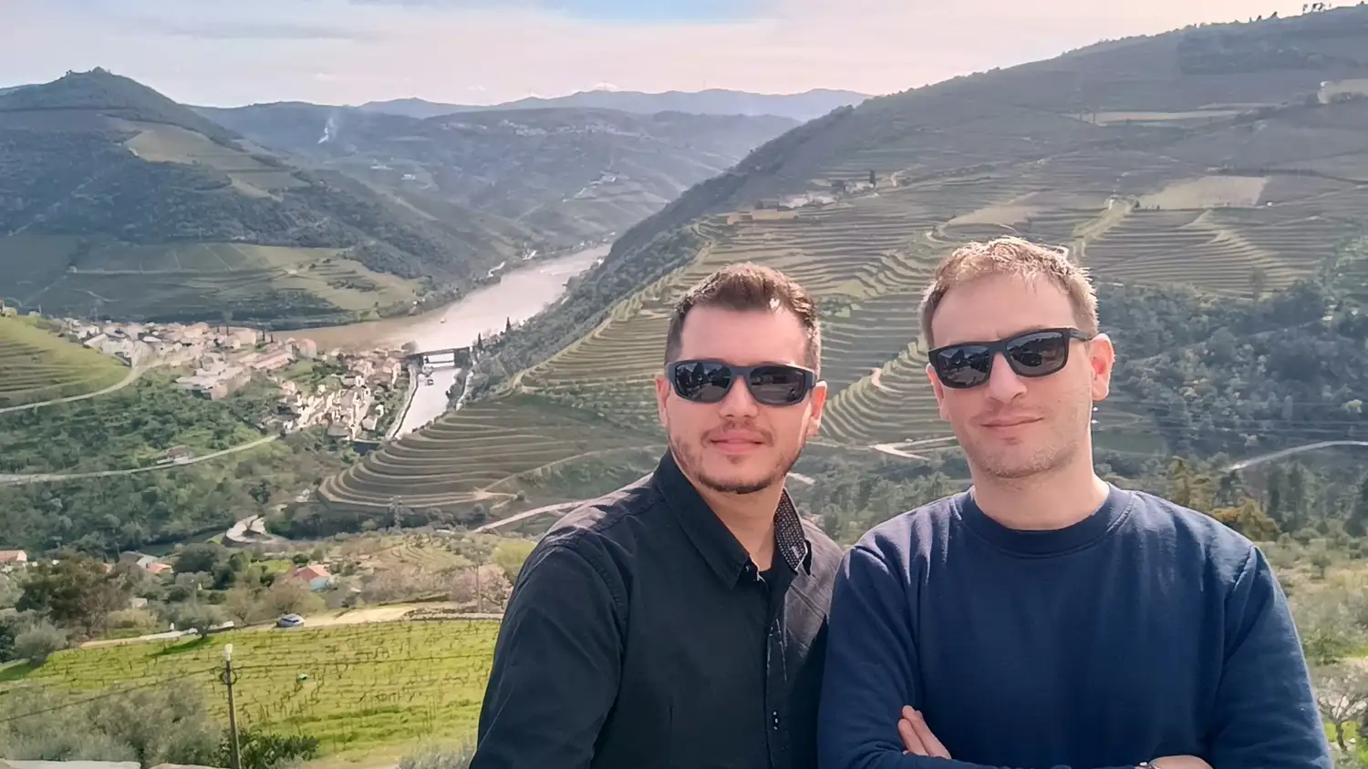 Valle del Duero, viñedos del famoso vino de Porto.