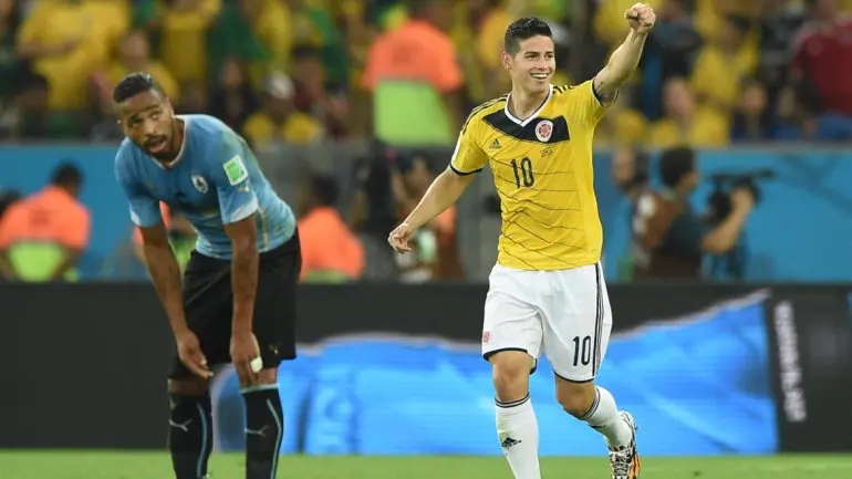 Mundial 2014: Colombia venció a Uruguay y jugará en cuartos con Brasil