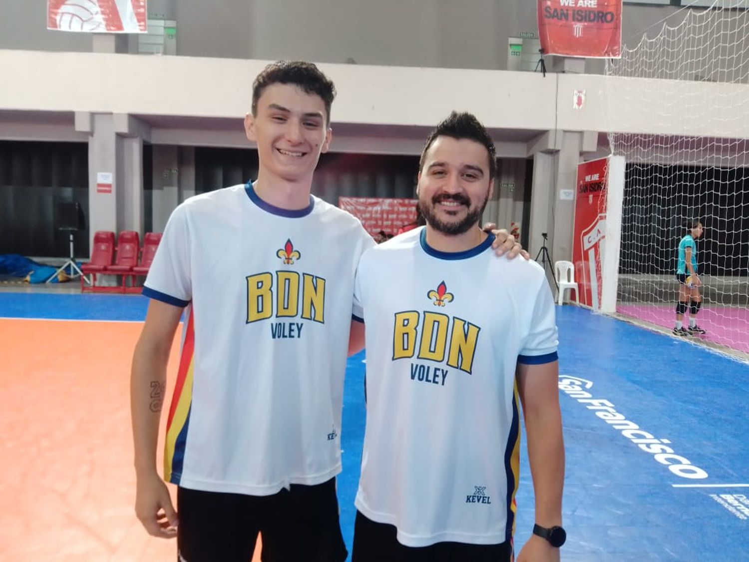 Tomás Bellendier y Matías Pasquarella