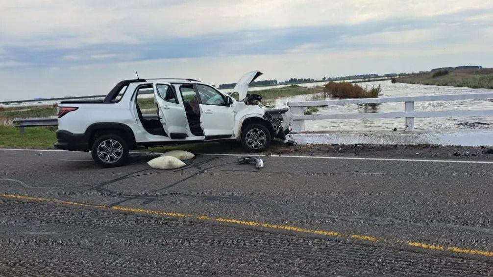 Accidente en ruta 205