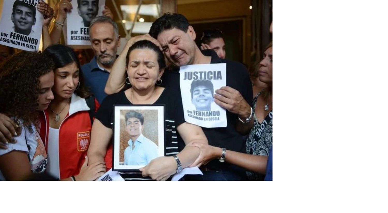 Familiares y amigos marcharon por Fernando Báez Sosa   en recoleta: "estoy muerta en vida"