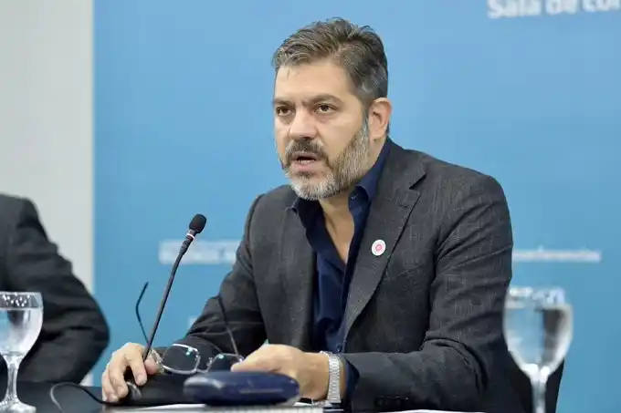 Carlos Bianco, ministro de Gobierno bonaerense.
