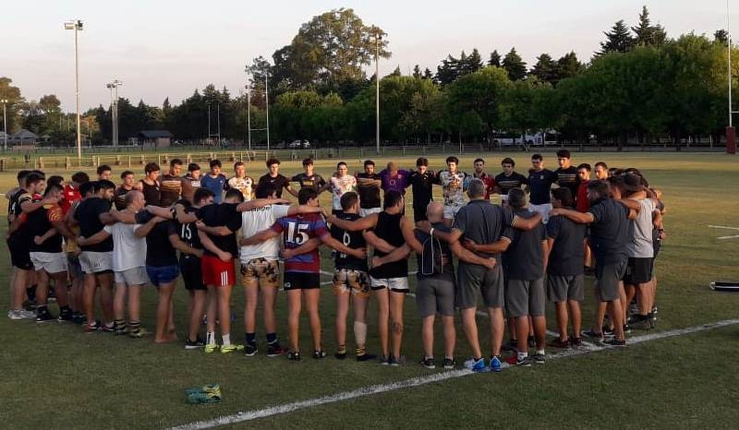 Hubo ensayos de los tres equipos tandilenses