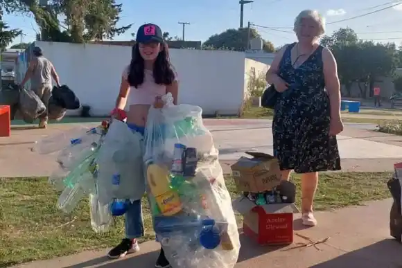 La Feria Eco Canje de Sunchales cumplió dos años preservando el medio ambiente