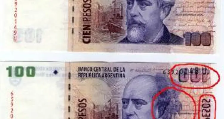 El Banco Nación cambiará los billetes defectuosos
