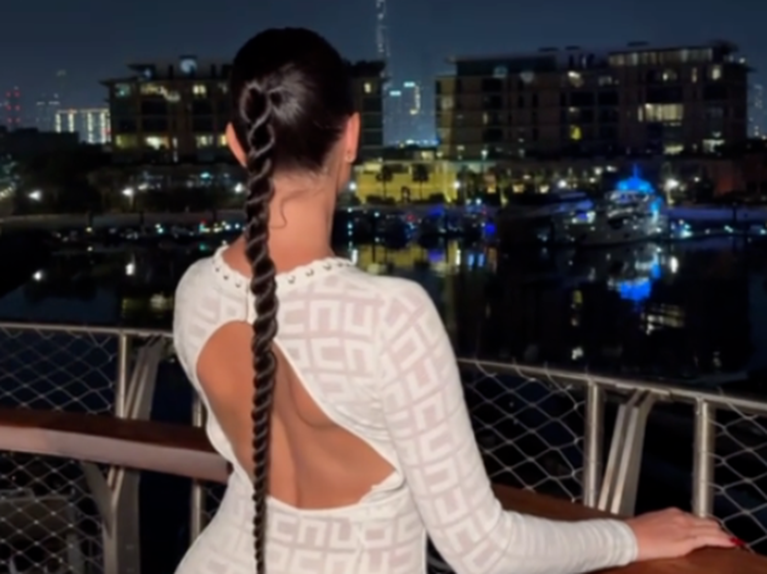 Georgina Rodríguez publicó un video de su look de año nuevo en sus redes sociales
