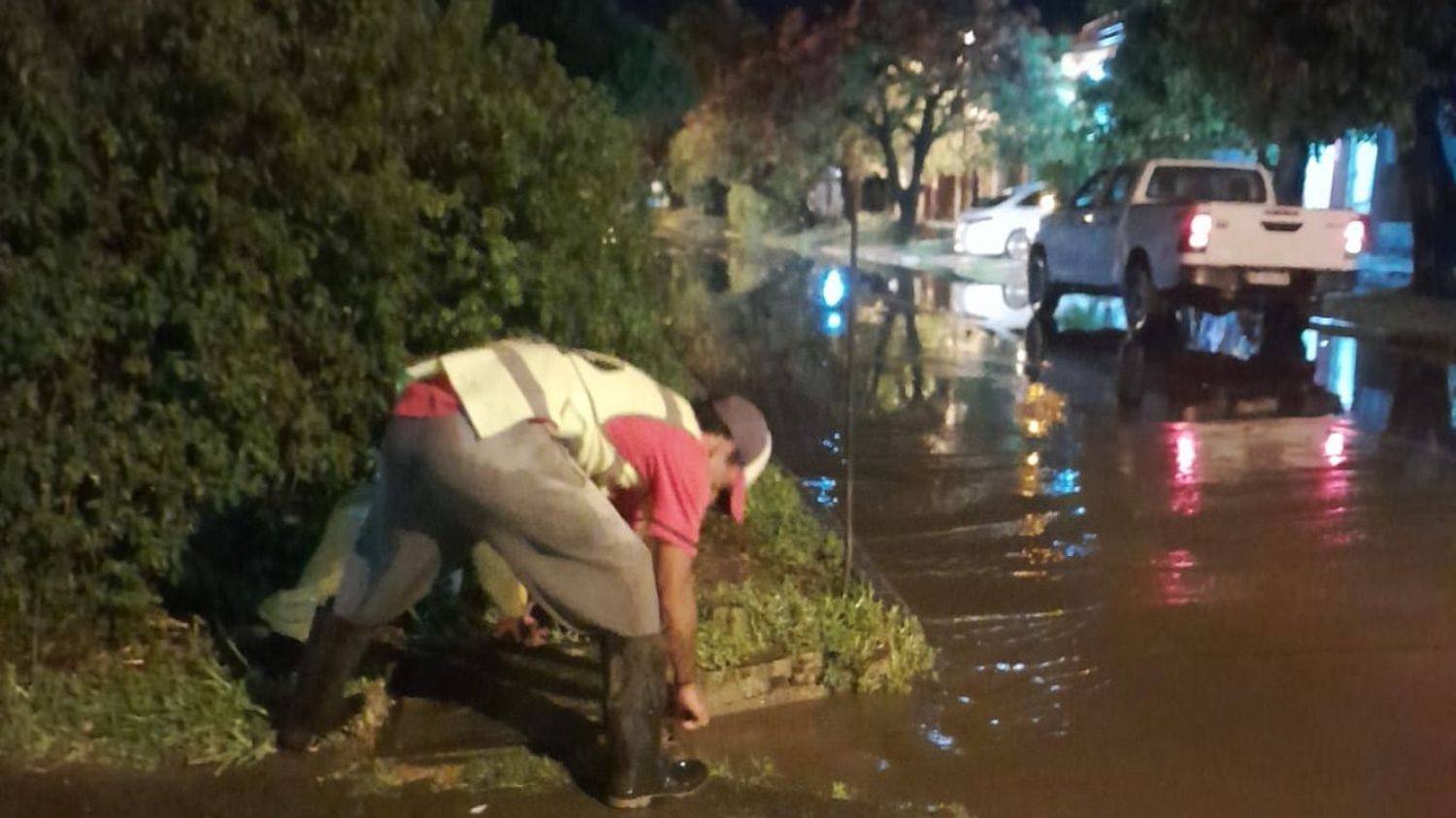 La Municipalidad optimizó el escurrimiento de aguas durante las últimas lluvias