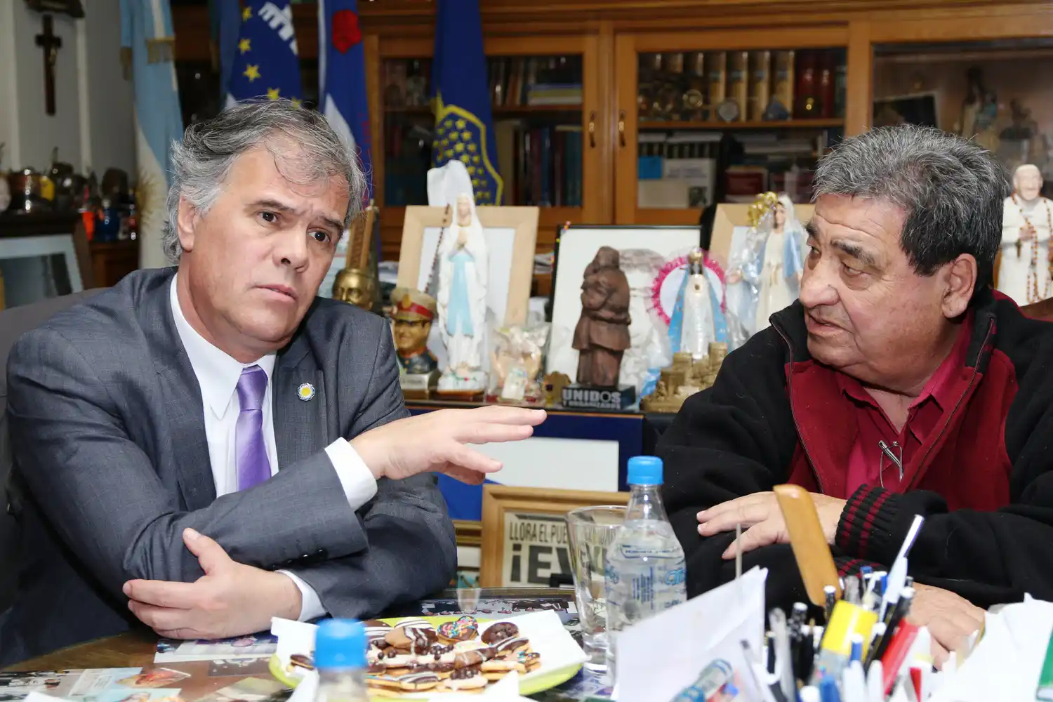 Tres de Febrero: Curto se reunió con el titular del Sedronar