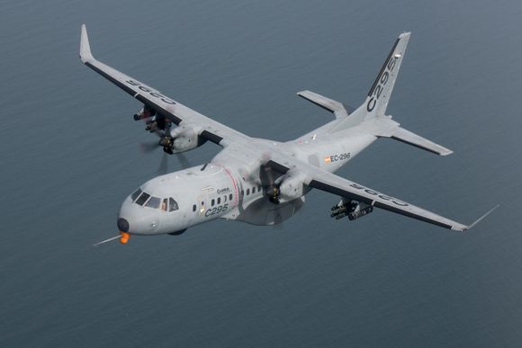 Airbus Defence presented an updated C295 ISR Armed version at SOFINS 2021