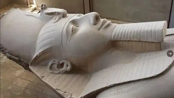 Intentaron robar en una estatua de 10 toneladas del faraón Ramsés II