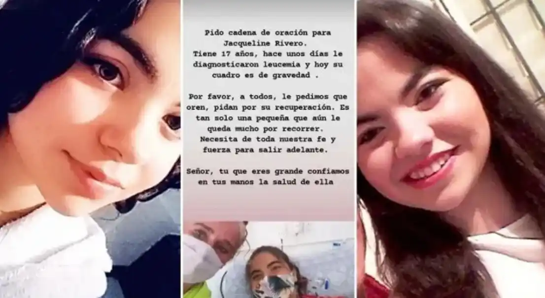 Una joven lucha por su vida: piden oraciones y quiere llegar al Padre Ignacio