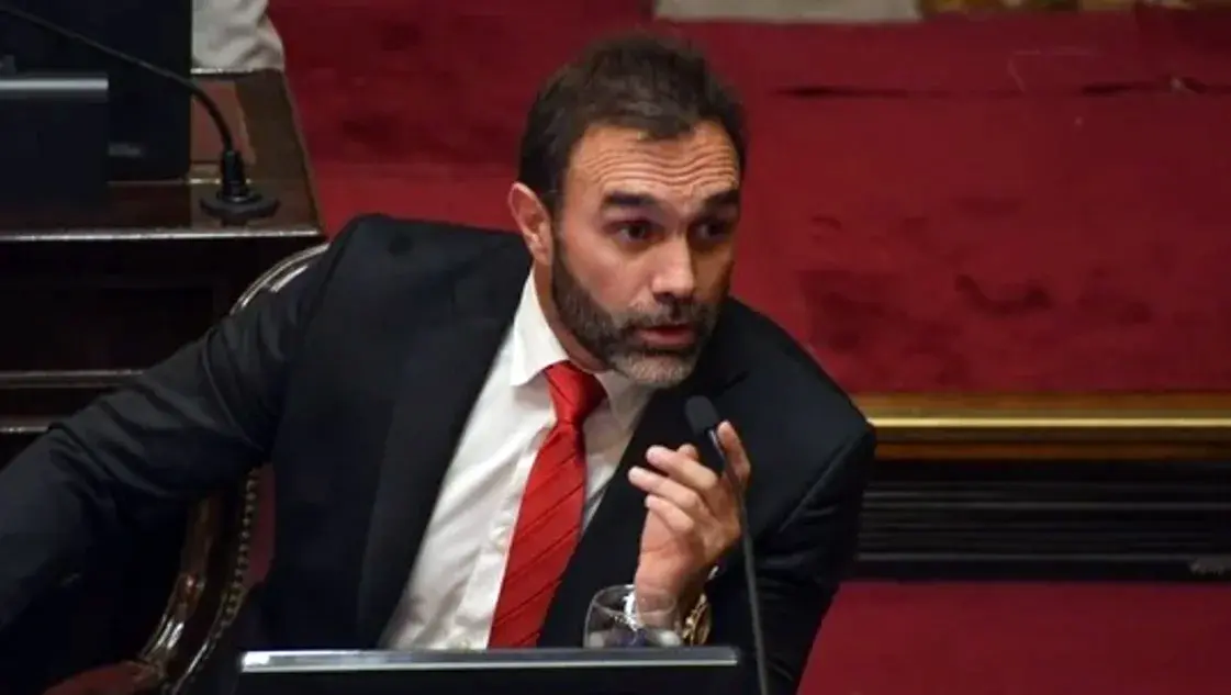 Jefe del bloque de La libertad Avanza (LLA) en el Senado, Ezequiel Atauche