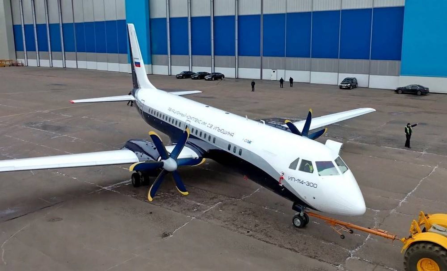 El Ilyushin IL-114-300 despegará por primera vez en septiembre