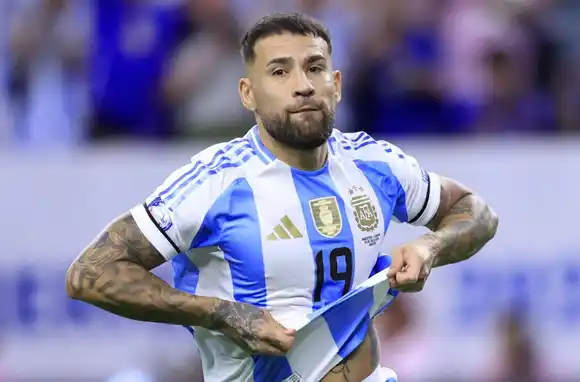 Nicolás Otamendi podría ser titular en la final de Copa América ante Colombia