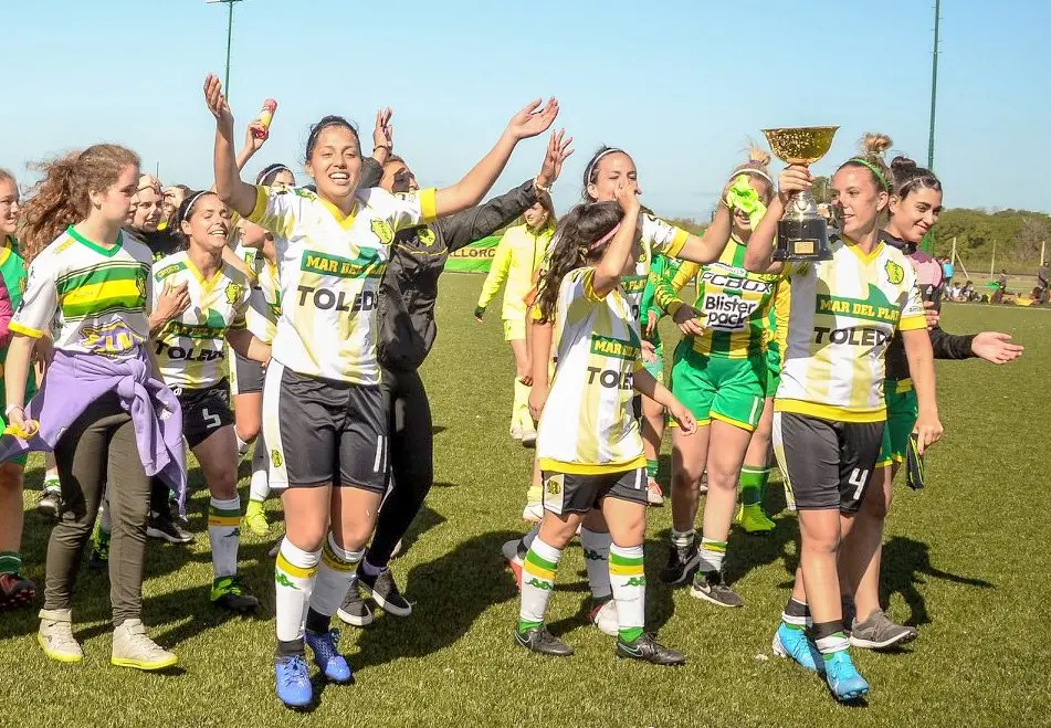 Dos campeonas con Aldosivi en el fútbol de Mar del Plata