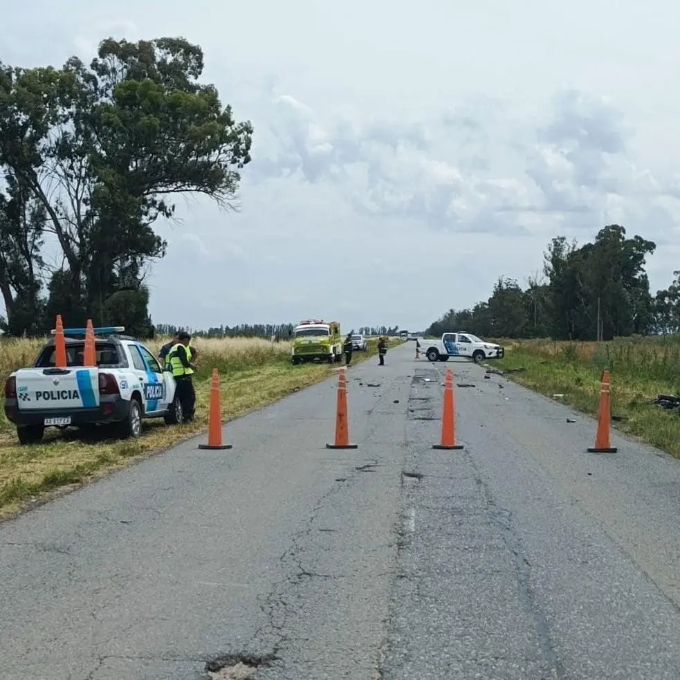 Accidente en ruta 86