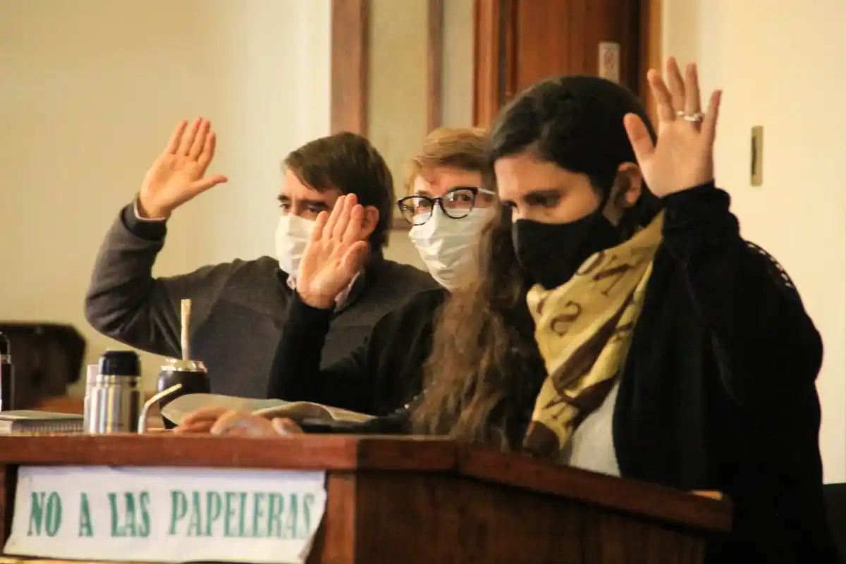 Los concejales aprobaron tratar el presupuesto 2022: Ghiglione siguió en disidencia