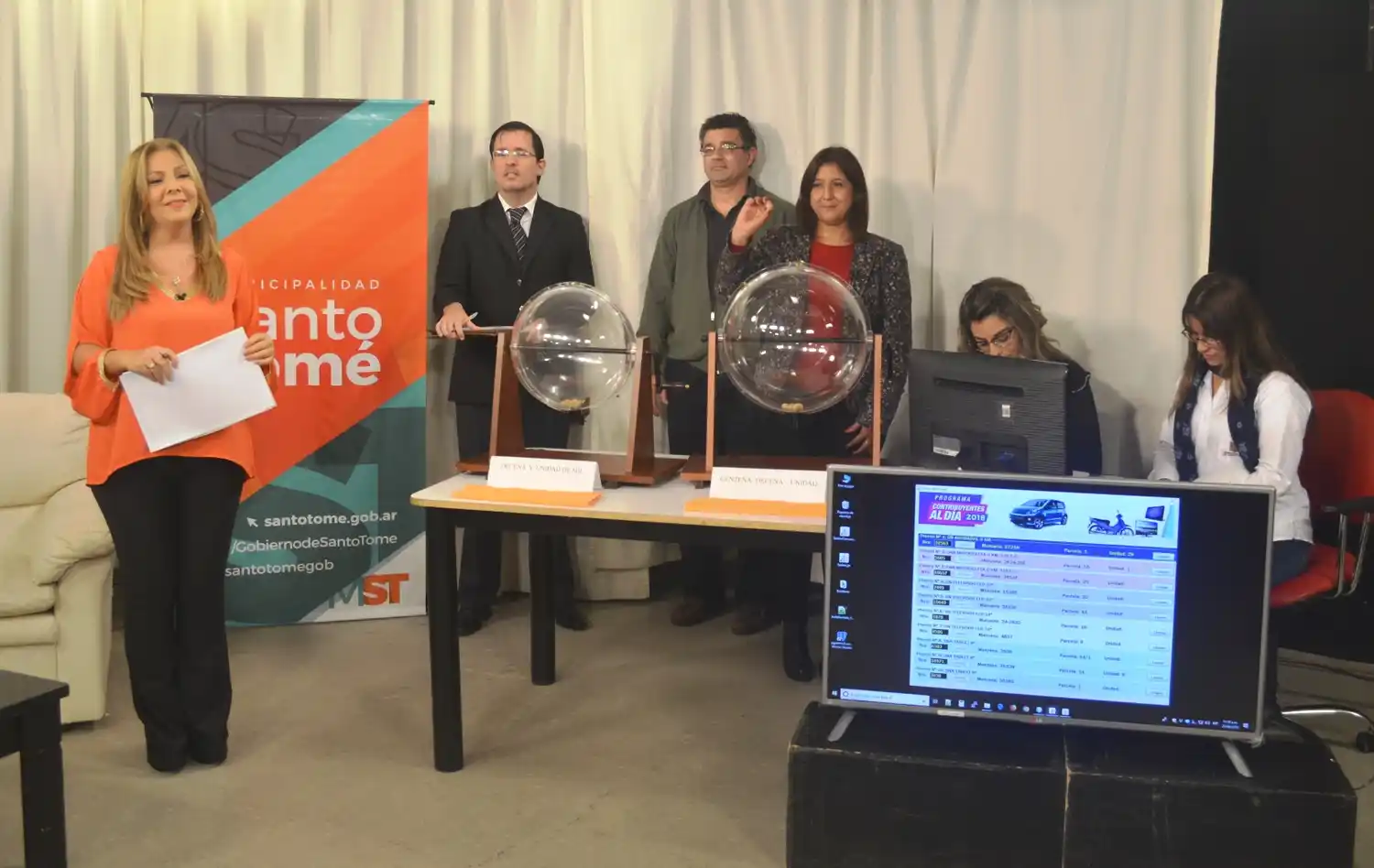 Santo Tomé: ya se pueden consultar los números asignados del sorteo para contribuyentes al día