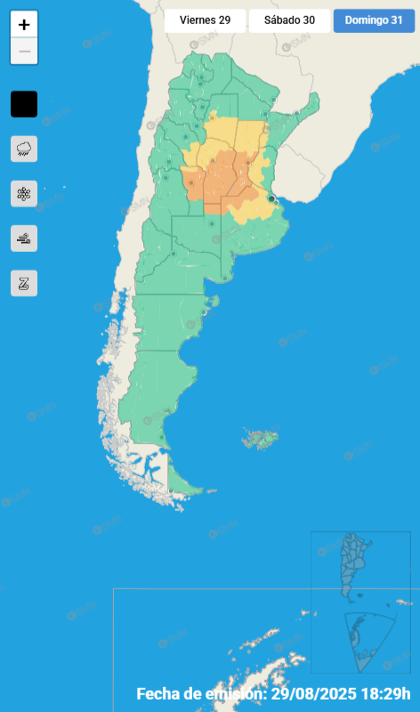 alerta naranja