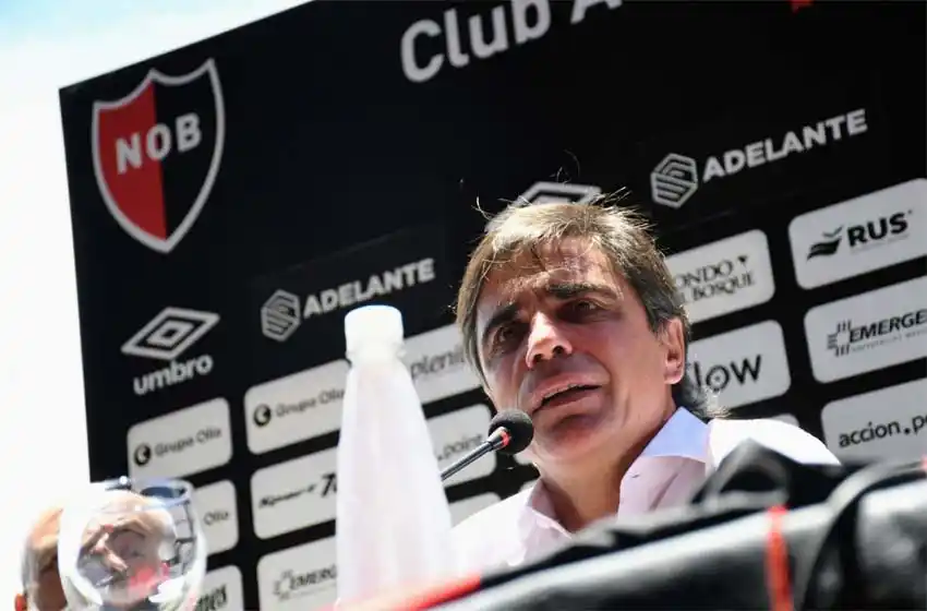 Sanguinetti, nuevo DT de Newells: «Venir al equipo más grande del interior es un orgullo para mí»