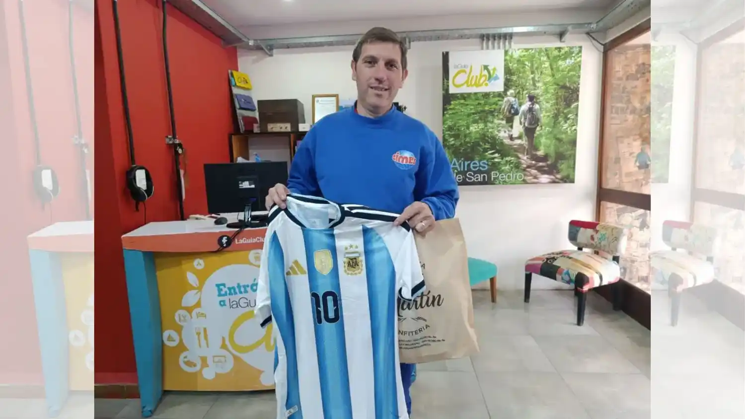 Susana, Antonia y Sebastián fueron los ganadores de los sorteos del Mundial