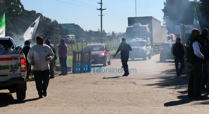 Liberaron el acceso a Baggio en el parque luego del bloqueo del sindicato de camioneros