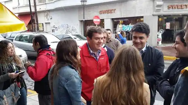 Pensando en la Intendencia, Montenegro recorrió San Isidro junto a Jorge Macri 