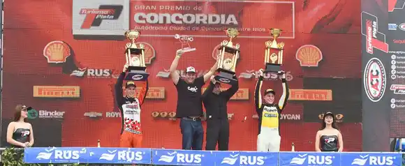 José Luis Costamagna y un triunfo que le dio la punta del campeonato