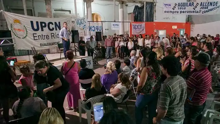 Piaggio recibió el acompañamiento político de UPCN