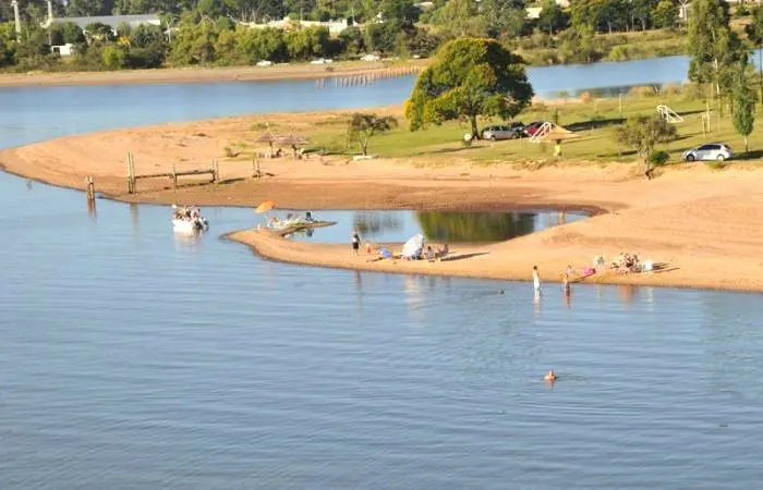 La playa de Santa Ana recibió más de 12 mil visitantes en los últimos días