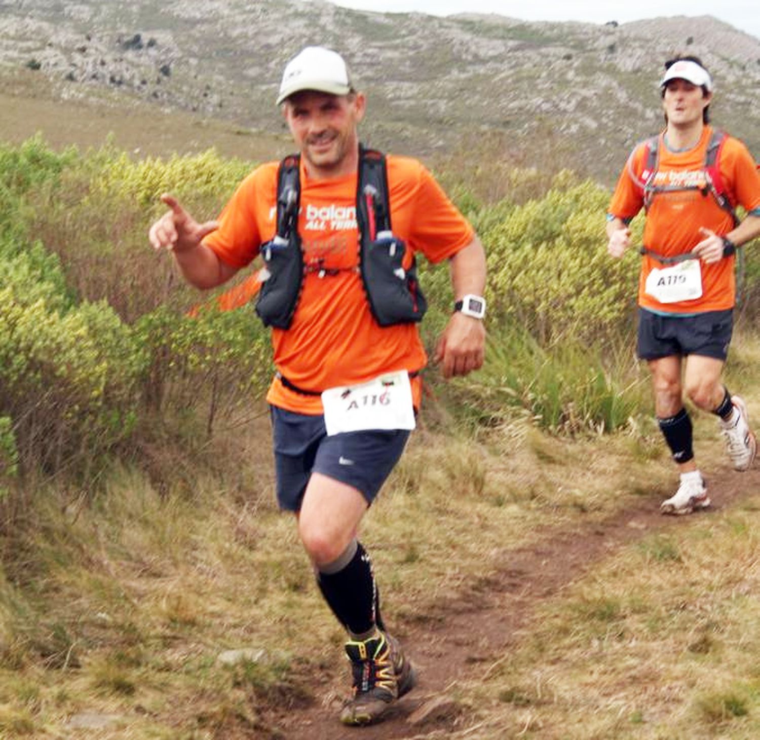 Facal y Cisneros en la sierra tandilense