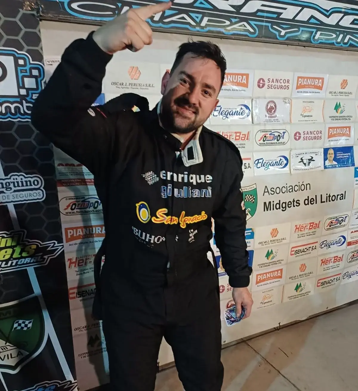 Emanuel Olmos, el gran ganador de la fecha 4 en Vila. Foto: Facebook AML