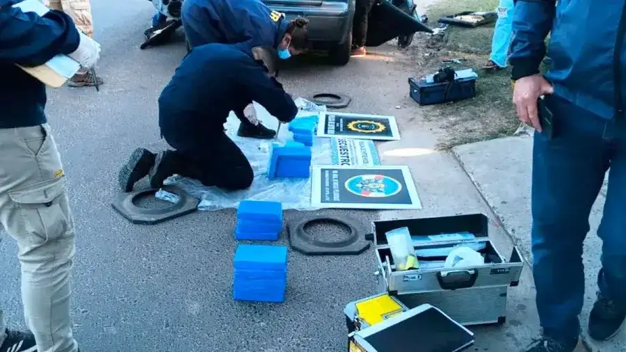 Secuestraron más de 20 kilos de cocaína que intentaban ingresar a Entre Ríos